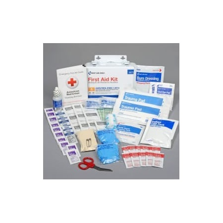 Acme United First Aid Only 90755 10 Person First Aid Kit, ANSI A, Metal Case 90755
